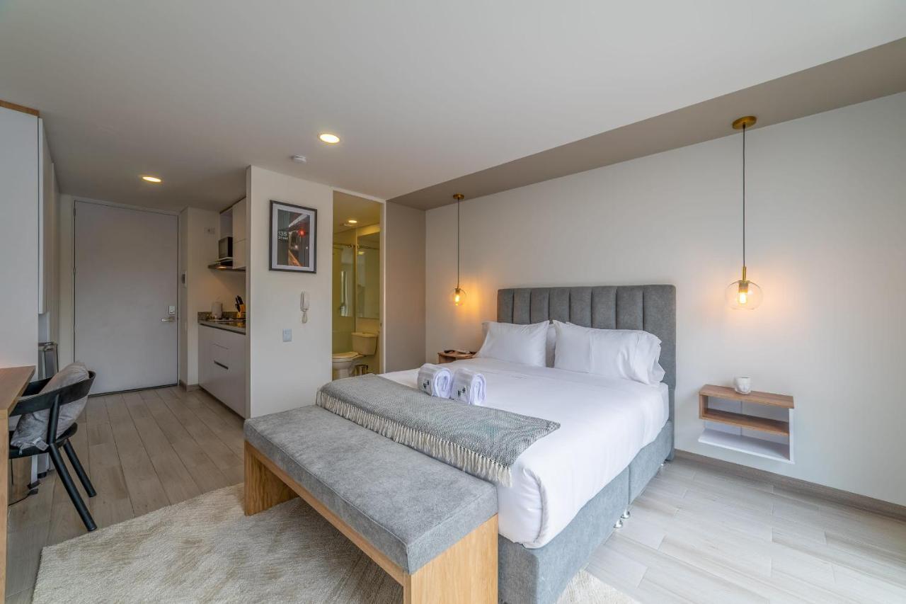 波哥大Modern Loft In Centro Internacional公寓 外观 照片